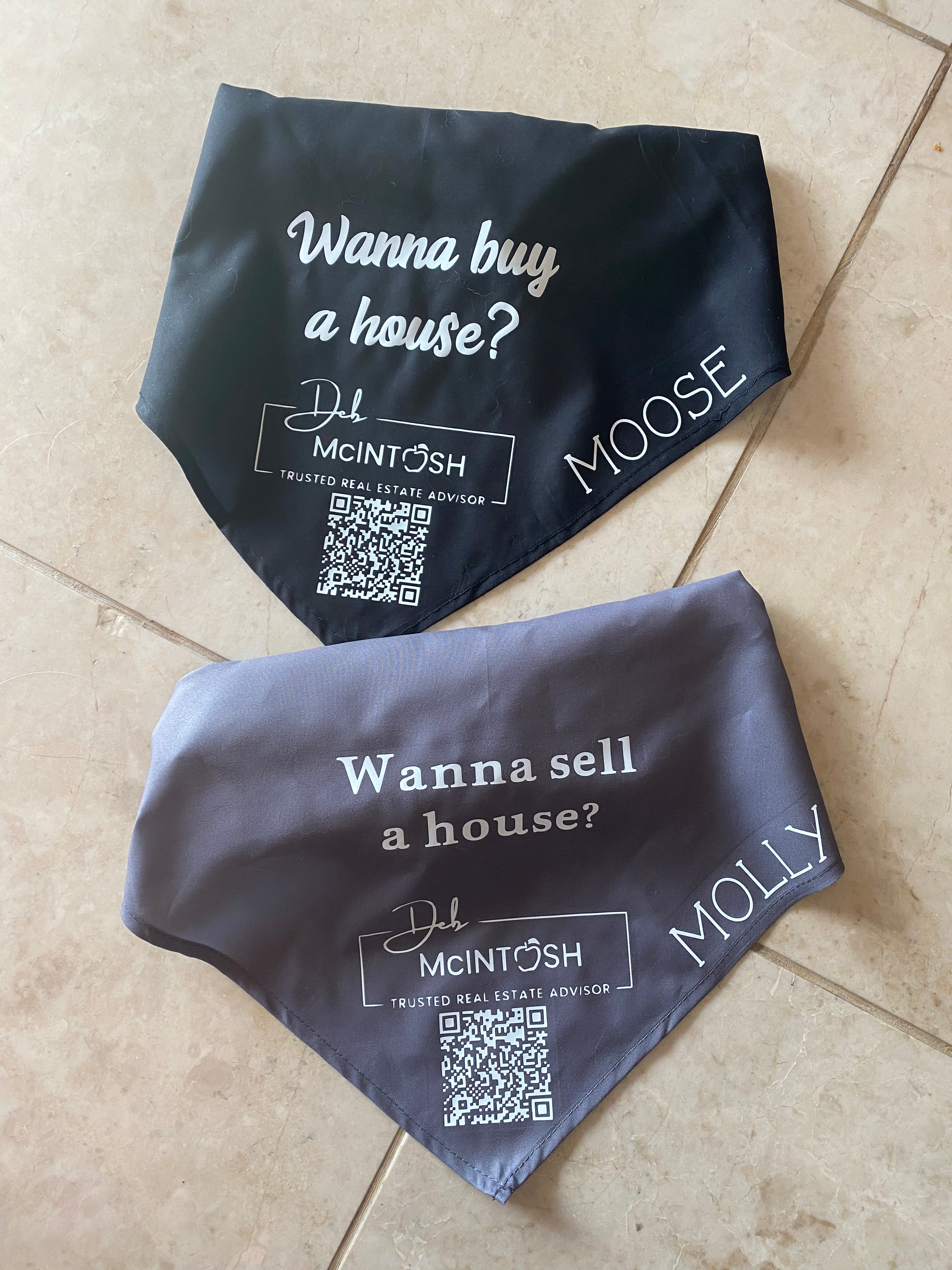 Custom Logo Bandana M-L