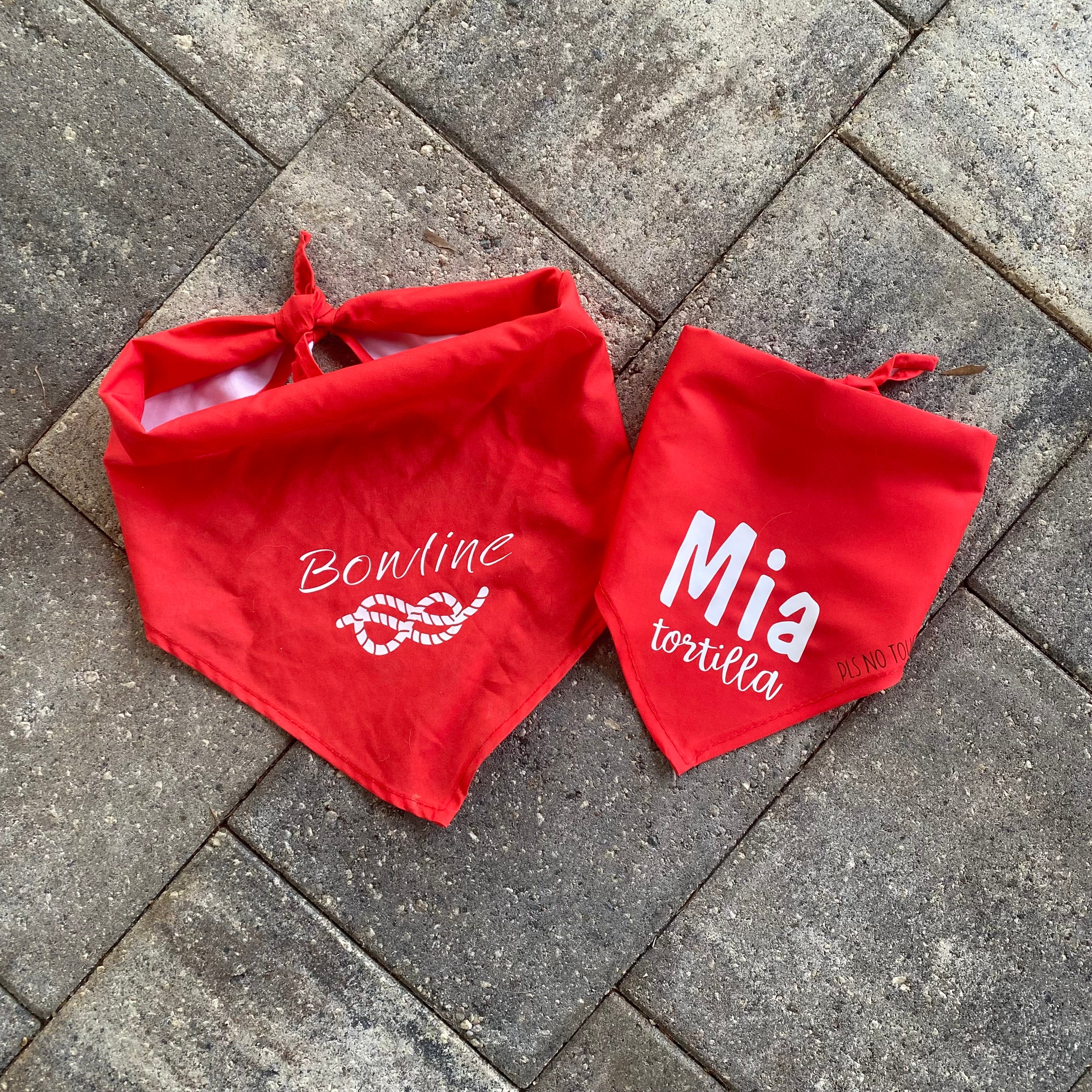 Custom Dog Bandana S-M