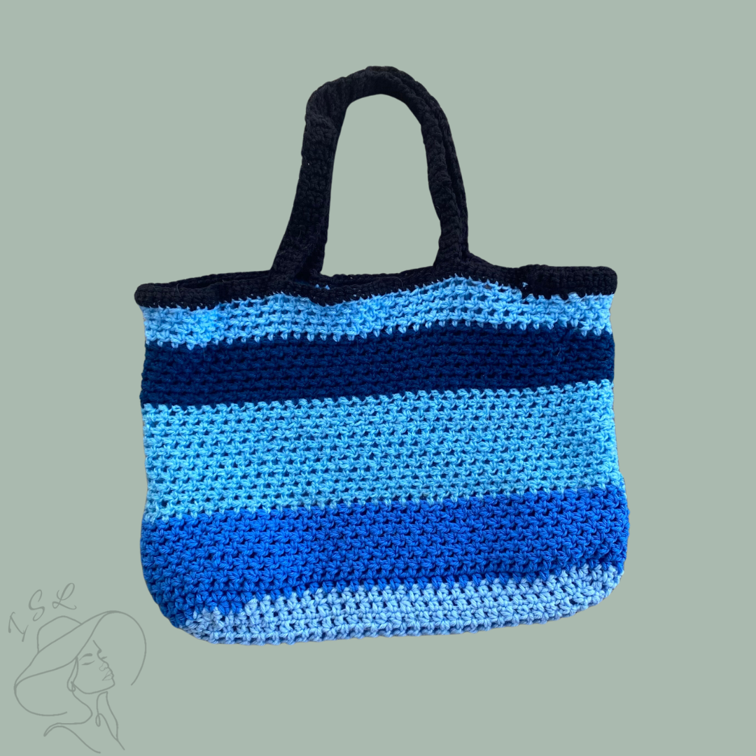 Blue Mesh Bag